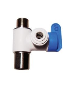 Under-counter diverter valve