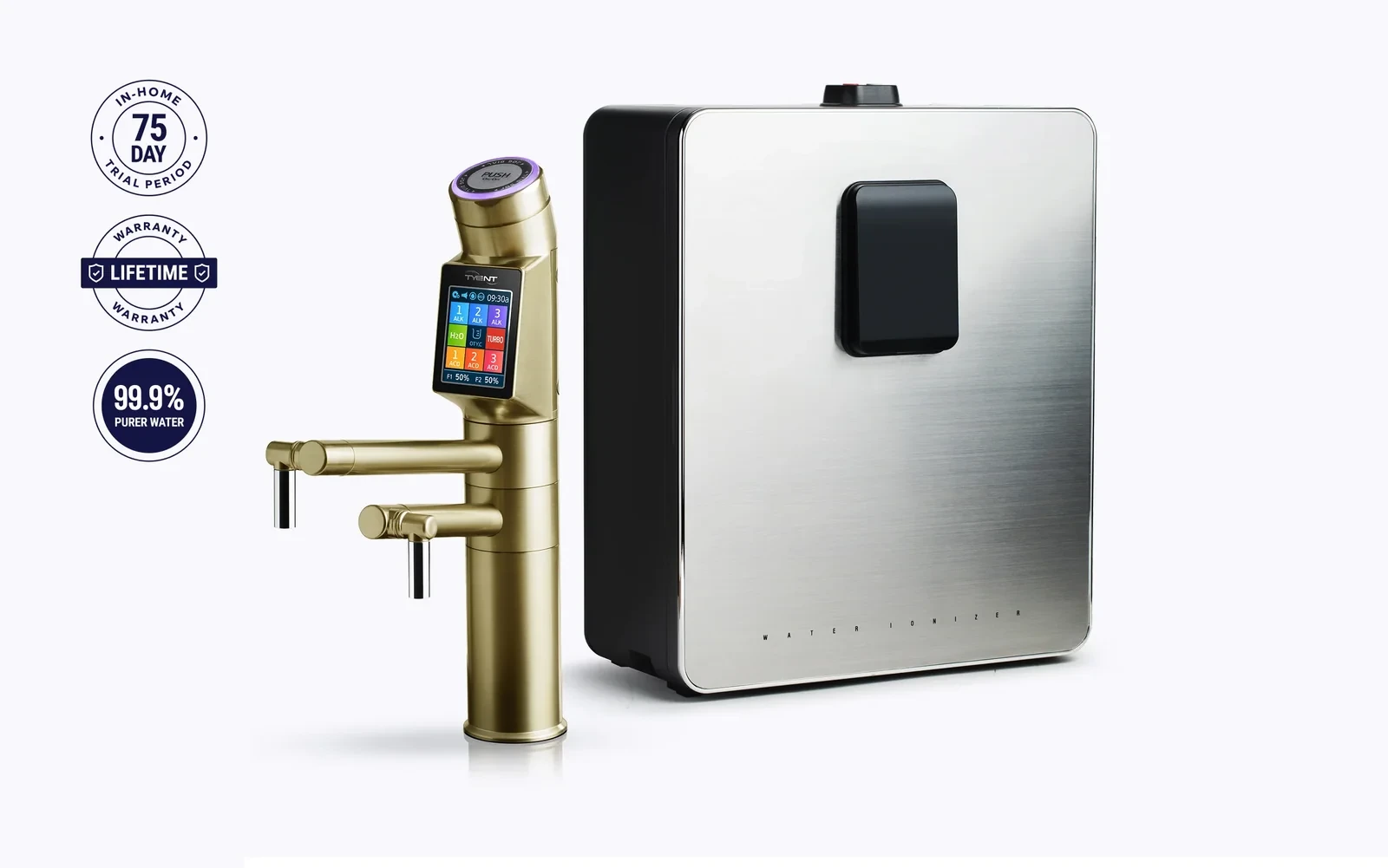 Tyent UCE-13 PLUS Gold finish