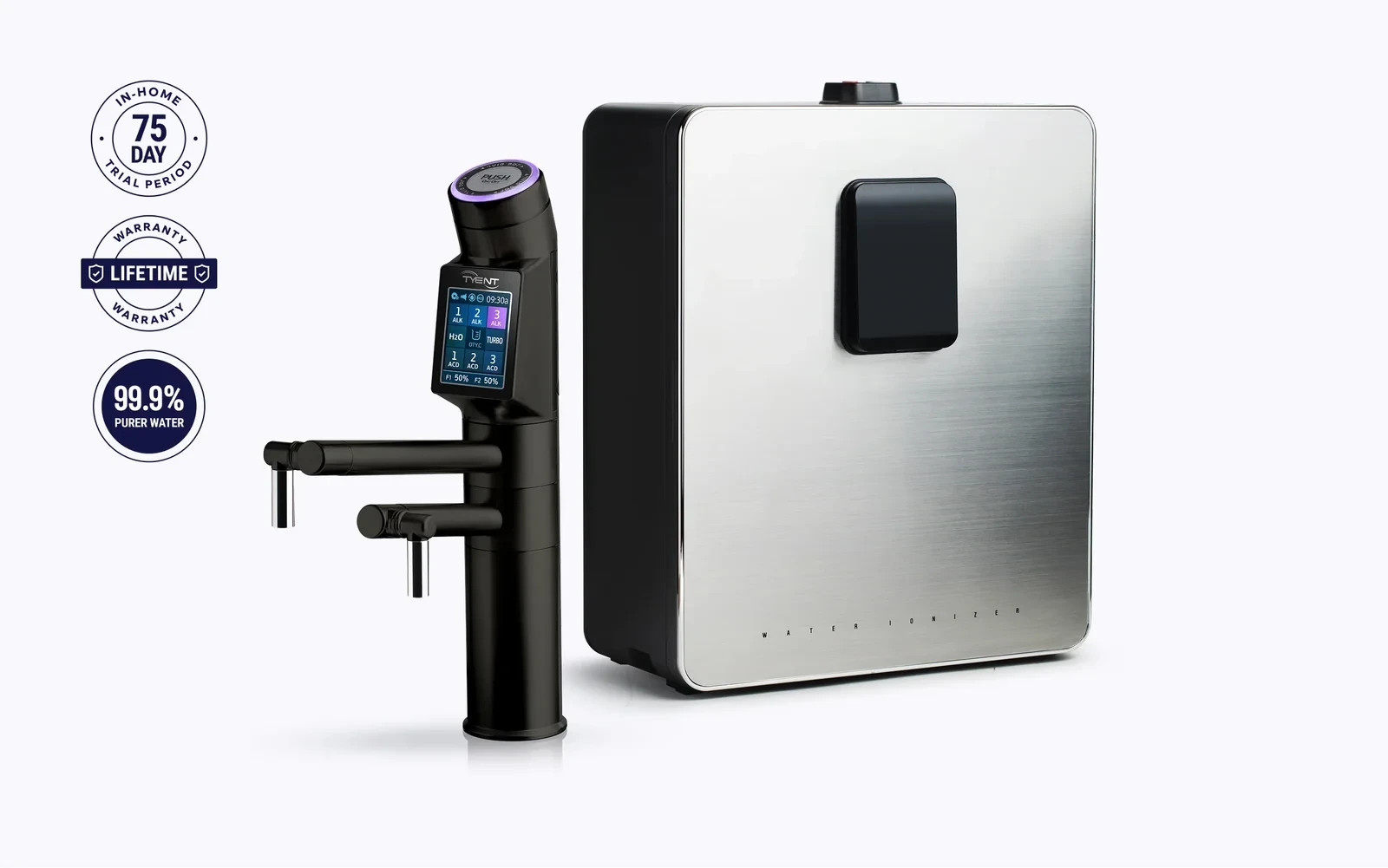 Tyent UCE-13 PLUS Matte Black finish